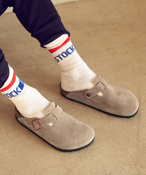 BIRKENSTOCK（ビルケンシュトック）の「【BIRKENSTOCK/ビルケンシュトック】BOSTON TAUPE SUEDE：サンダル（サンダル・レディース・ベージュ・38/37/36/39）」の5枚目の写真