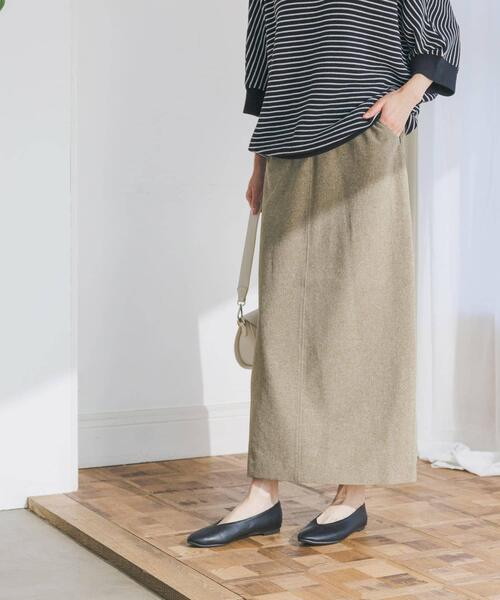 新品タグ付き　かぐれ　キュプラスカート　アーバンリサーチドアーズ 2サイズ展開』キュプラスカート（スカート）｜かぐれ（カグレ）の