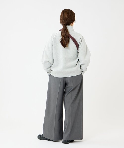 BEAUTY＆YOUTH 別注Champion ハーフジップスウェット 別注】＜Champion＞ハーフジップ ノースリーブ スウェット