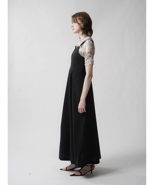 :ETHROF(イーサオブ)の「DOUBLE STRAP ONEPIECE(ワンピース・レディース・ブラック/グレー系その他・MEDIUM)」の15枚目の写真