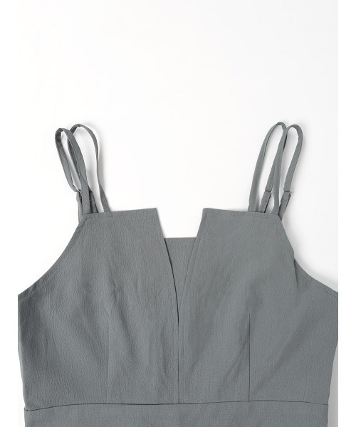 :ETHROF(イーサオブ)の「DOUBLE STRAP ONEPIECE(ワンピース・レディース・ブラック/グレー系その他・MEDIUM)」の16枚目の写真
