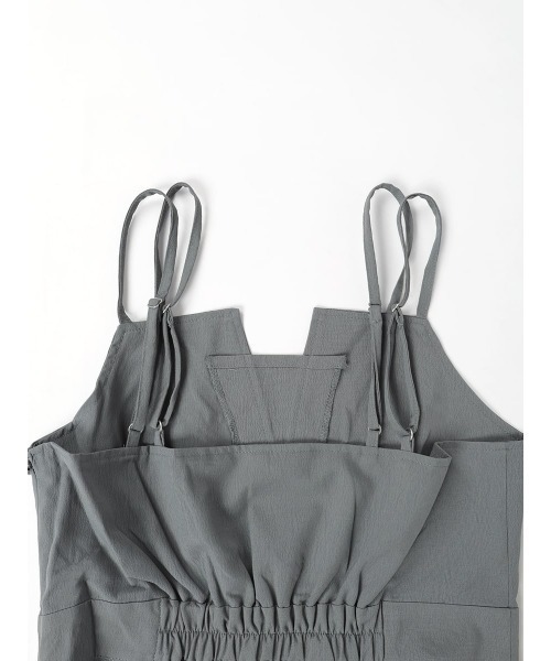 :ETHROF(イーサオブ)の「DOUBLE STRAP ONEPIECE(ワンピース・レディース・ブラック/グレー系その他・MEDIUM)」の17枚目の写真