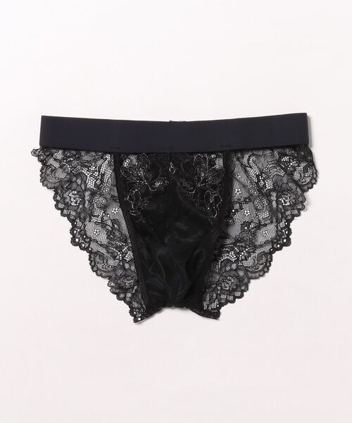 LINGERIEAM★Ravijour★ラメフラワーレースTバックソングショーツ ☆Ravijour☆レースTバックソングショーツ☆パンツ下着☆花柄シルバー