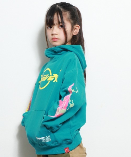 CONVEX(コンベックス)の「ロゴ/ ハイネックパーカー(パーカー・キッズ・ブルー/グレー/ブラック/イエロー・140cm/150cm/160cm/130cm)」の1枚目の写真