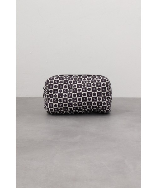 AZUL by moussy(アズールバイマウジー)の「MARY QUANT×AZUL リバーシブルポーチ(ボディバッグ/ウエストポーチ・レディース・ブラック/ブルー・FREE)」の9枚目の写真