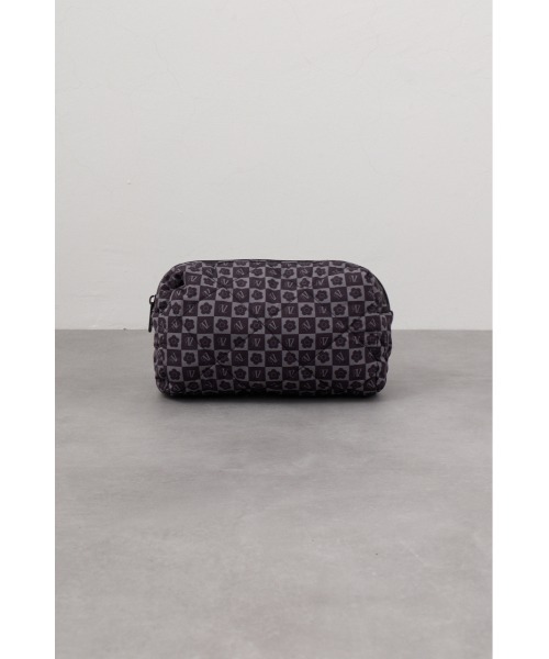 AZUL by moussy(アズールバイマウジー)の「MARY QUANT×AZUL リバーシブルポーチ(ボディバッグ/ウエストポーチ・レディース・ブラック/ブルー・FREE)」の4枚目の写真