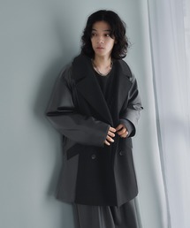 HARE | ウールキリカエPコート(HARE)(ピーコート)