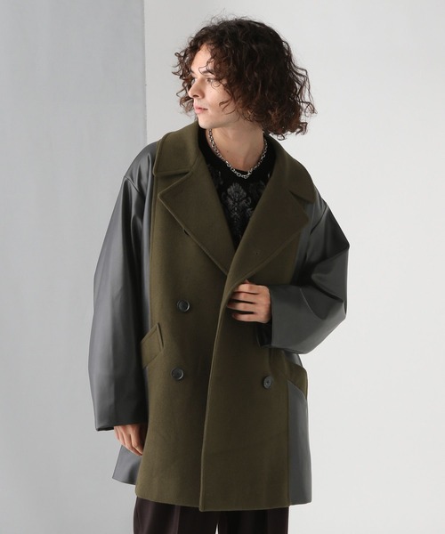 セール】ウールキリカエPコート(HARE)（ピーコート）｜HARE（ハレ）の