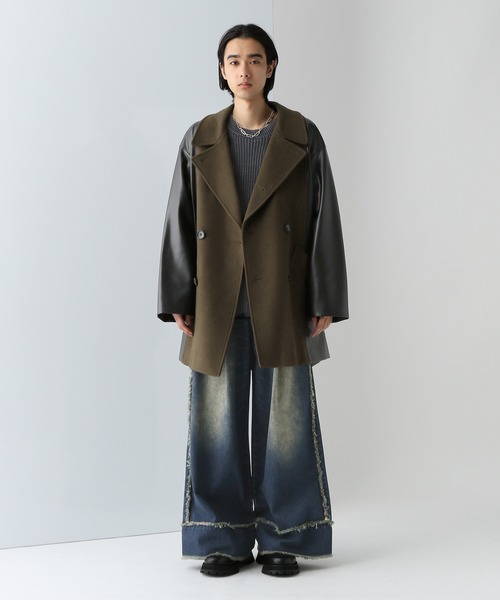 新品・未使用・タグ付き☆HARE　ウールキリカエPコート HARE｜ウールキリカエPコート | Rakuten Fashion(楽天