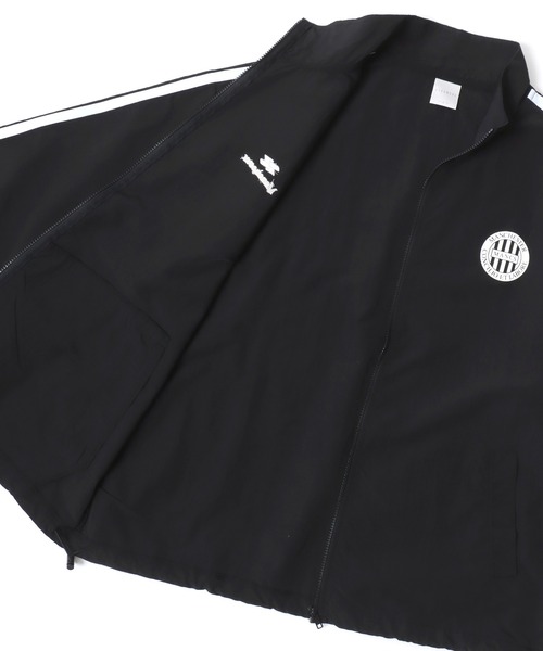 Lazar（ラザル）の「Nylon Game Shirt Track Jacket/オーバーサイズ ナイロン ユニフォームデザイン ゲームシャツ ジップアップ トラックジャケット/アノラックジャケット/ブロークコア/レディース メンズ（ナイロンジャケット・メンズ・ブラック/ネイビー/ライトグレー/ブルー系その他/ブラック系その他/グリーン系その他・M/L/LL）」の20枚目の写真