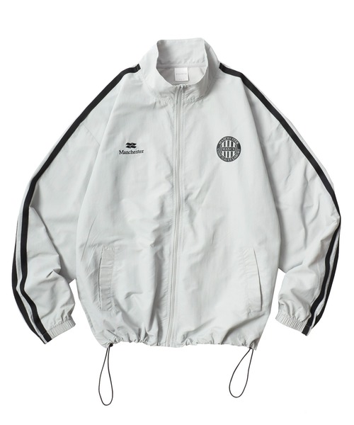 セール】Nylon Game Shirt Track Jacket/オーバーサイズ ナイロン