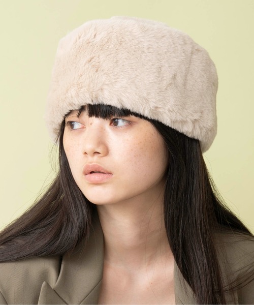 Casselini(キャセリーニ)の「Casselini(キャセリーニ)ロシア帽(ハット・レディース・チャコール/グレー/ベージュ・FREE)」の20枚目の写真