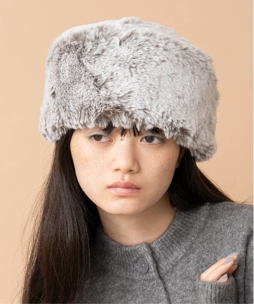Casselini(キャセリーニ)の「Casselini(キャセリーニ)ロシア帽(ハット・レディース・チャコール/グレー/ベージュ・FREE)」の22枚目の写真