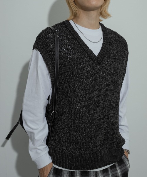 HEINERS ニットベスト trim_fce_item6717426ee6ae4.jpg