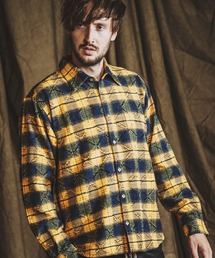 NO ID.（ノーアイディ）の「【NO ID.】Check Big Shirt / チェック ビッグ シャツ（シャツ/ブラウス）」