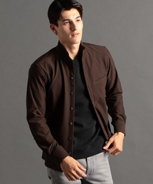 MONSIEUR NICOLE | トリコット スタンドカラーシャツ(シャツ/ブラウス)