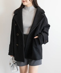 RANDA | ループボアピーコート(ピーコート)