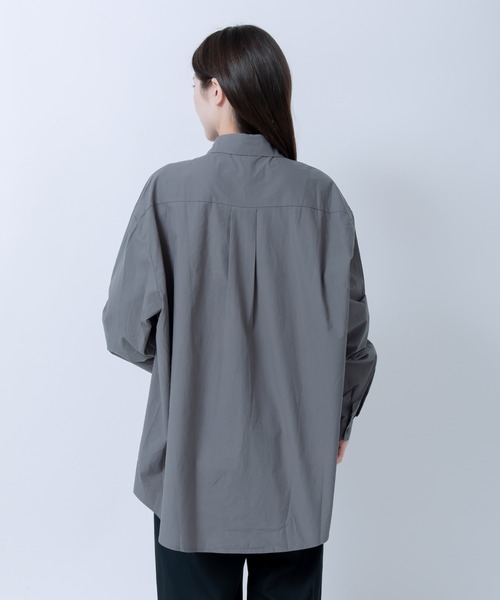 セール】レギュラーカラーオーバーサイズシャツ / ユニセックス ロング