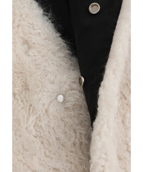 near.nippon.（ニアーニッポン）の「＜near.nippon (ニアー ニッポン)＞ファーブルゾン（その他アウター・レディース・オフホワイト・FREE）」の13枚目の写真