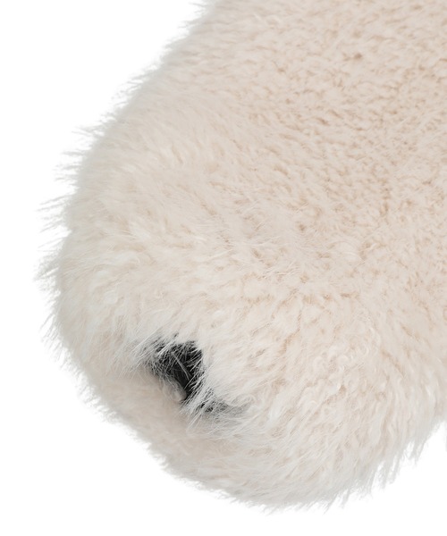 near.nippon.（ニアーニッポン）の「＜near.nippon (ニアー ニッポン)＞ファーブルゾン（その他アウター・レディース・オフホワイト・FREE）」の5枚目の写真