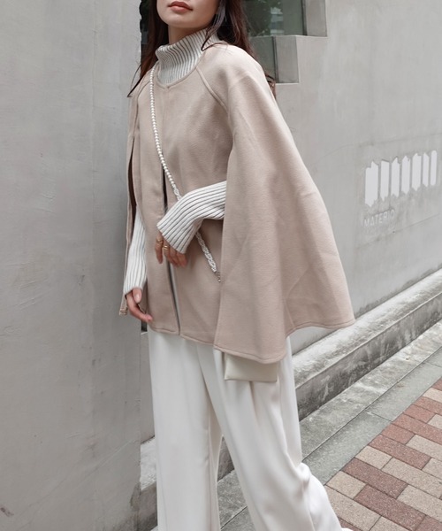 haunt☆ケープコート Shelly island（シェリーアイランド） ポンチョ ケープコート