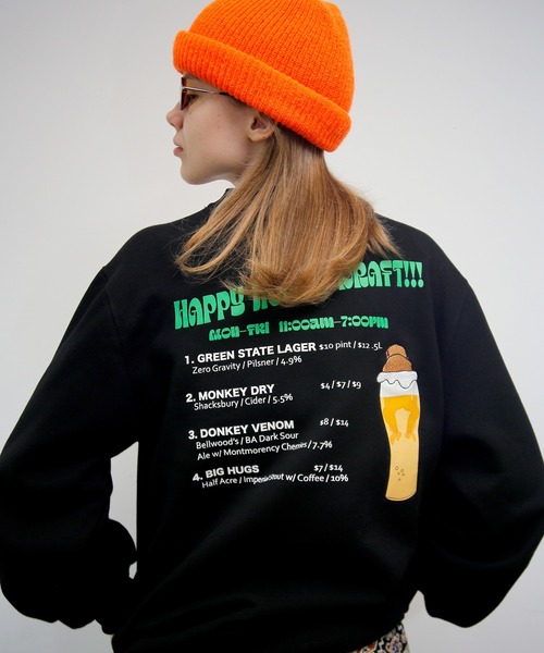 HUMAROUS（ヒューマラス）の「HUMAROUS MONKEY BEER クルー