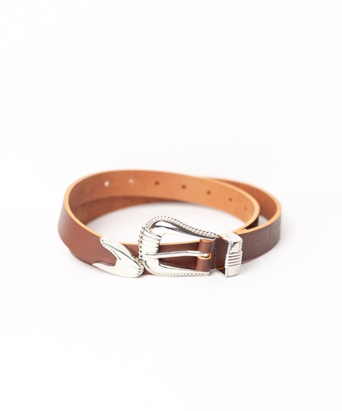 【セール】【Gl】【CALM（カーム）】MADE IN JAPAN Leather Belt（ベルト）｜ARCHIVER（アーカイバ）