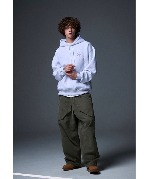 パーカー・フーディ NOT4NERD Dust 4 Symbol Pullover Hood Light Grey HDHG102LGR パーカー・フーディ NOT4NERD Dust 4 Symbol Pullover Hood