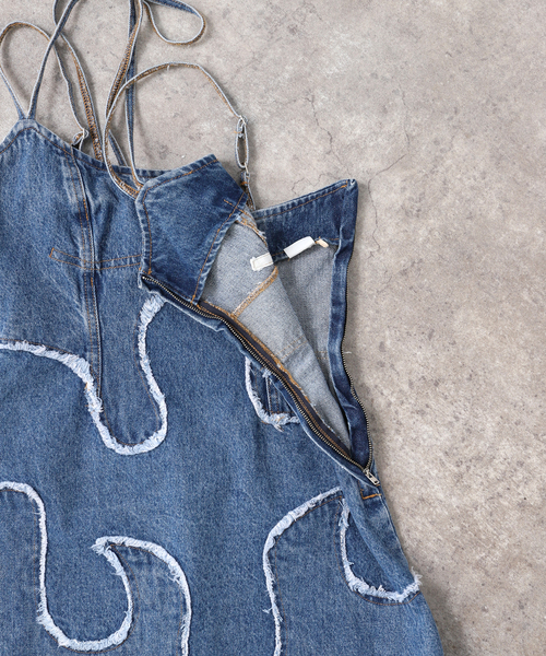 ADSB ANDERSSON BELL ミニワンピース Levi's（リーバイス）の「【LEVIS×ADSB ANDERSSON BELL 】 MINI