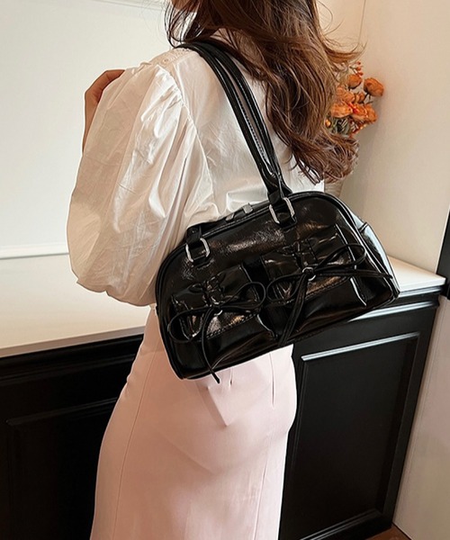 ジュノ2025 midnight sun in soulグッズ 合成皮革バッグ ミュウミュウ