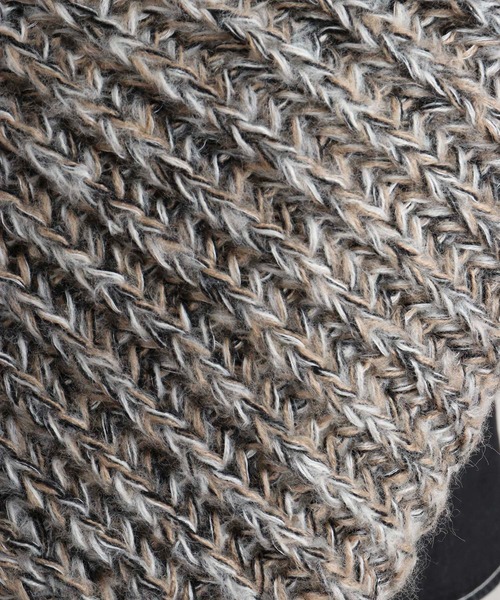 FUNALIVE(ファンアライブ)の「ウルトラ断熱発泡ビーズ入り保湿ミックススヌード(ネックウォーマー/スヌード・メンズ・グリーン系/ピンク系/ベージュ系・FREE)」の4枚目の写真