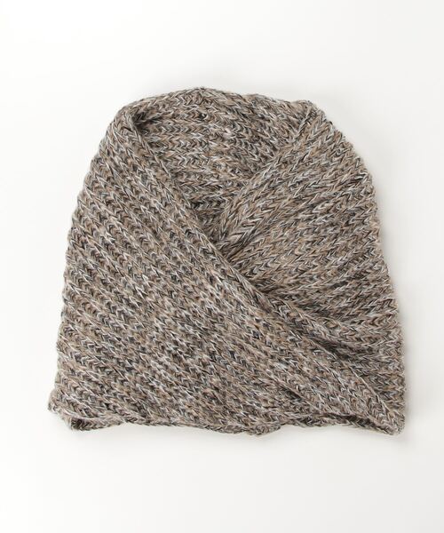 FUNALIVE(ファンアライブ)の「ウルトラ断熱発泡ビーズ入り保湿ミックススヌード(ネックウォーマー/スヌード・メンズ・グリーン系/ピンク系/ベージュ系・FREE)」の11枚目の写真