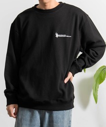 『U.S. POLO ASSN/ユーエスポロアッスン』裏毛クルー長袖トレーナー