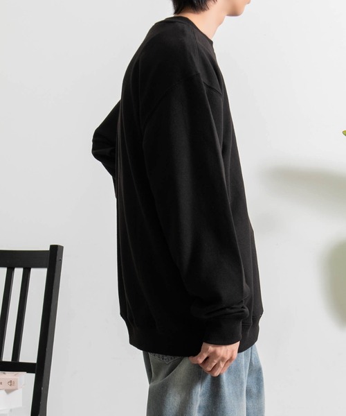 U.S. POLO ASSN.(ユーエスポロアッスン)の「『U.S. POLO ASSN/ユーエスポロアッスン』裏毛クルー長袖トレーナー(スウェット・レディース・ボルドー/オートミール/ネイビー/ダークグリーン/ブラック/アイボリー・L/M)」の16枚目の写真