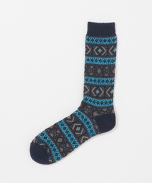 URBAN RESEARCH DOORS | 『別注』ウールジャガードクルー(ソックス/靴下)