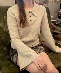 apres jour clair（アプレジュールクレア）の「【apres jour clair】ポロニットビスチェセット【ZOZOTOWN限定アイテム】（ニット/セーター・レディース）」