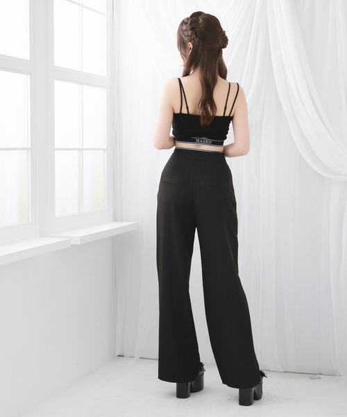 Millor TOKYO(ミラートーキョー)の「2wayウエストワイドパンツ(その他パンツ・レディース・ブラック/グレー・SMALL/MEDIUM/LARGE/LL/3L)」の18枚目の写真