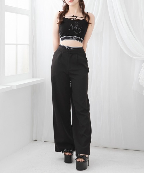 Millor TOKYO(ミラートーキョー)の「2wayウエストワイドパンツ(その他パンツ・レディース・ブラック/グレー・SMALL/MEDIUM/LARGE/LL/3L)」の19枚目の写真