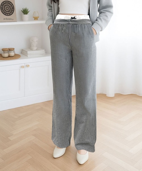 Millor TOKYO(ミラートーキョー)の「2wayウエストワイドパンツ(その他パンツ・レディース・ブラック/グレー・SMALL/MEDIUM/LARGE/LL/3L)」の20枚目の写真