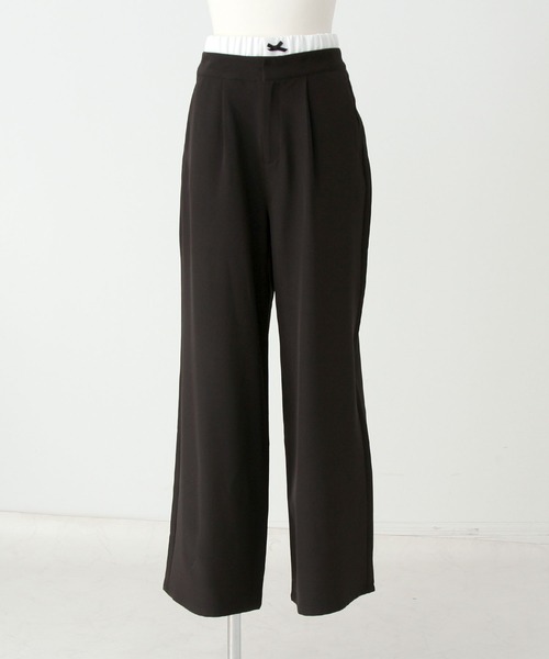 Millor TOKYO(ミラートーキョー)の「2wayウエストワイドパンツ(その他パンツ・レディース・ブラック/グレー・SMALL/MEDIUM/LARGE/LL/3L)」の5枚目の写真