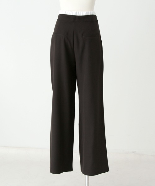 Millor TOKYO(ミラートーキョー)の「2wayウエストワイドパンツ(その他パンツ・レディース・ブラック/グレー・SMALL/MEDIUM/LARGE/LL/3L)」の6枚目の写真
