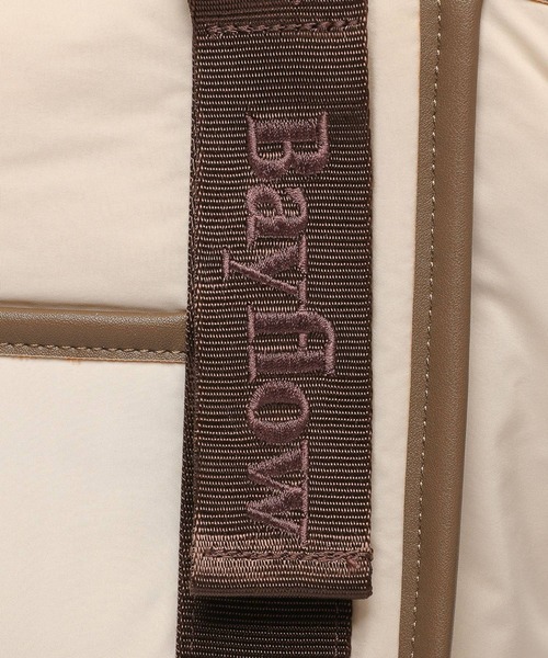 BAYFLOW（ベイフロー）の「[ペットボトルも入る]ロゴ刺繍テープトート（トートバッグ・レディース・ブラック/ライトブルー/ライトベージュ・FREE）」の21枚目の写真