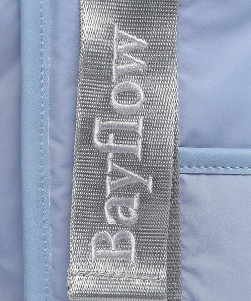 BAYFLOW（ベイフロー）の「[ペットボトルも入る]ロゴ刺繍テープトート（トートバッグ・レディース・ブラック/ライトブルー/ライトベージュ・FREE）」の22枚目の写真