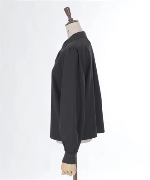 axes femme(アクシーズファム)の「チェーンタイセットブラウス(シャツ/ブラウス・レディース・ブラック/ホワイト・FREE)」の20枚目の写真