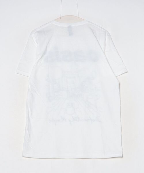 MUSIC TEE（ミュージックティー）の「OASIS“DEFINITELY MAYBE LINE DRAWING” - オアシス "ディフィニトリー メイビー ライン ドローイング”（Tシャツ/カットソー・メンズ・ホワイト/ブラック・MEDIUM/LARGE/X-LARGE）」の3枚目の写真