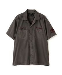 AVIREX(ABbNX)FADED WORK SHIRT "USAFA" / tFCh [NVc / AVIREX / ABbNX(Vc/uEX)