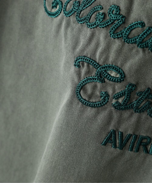 AVIREX（アヴィレックス）の「FADED WORK SHIRT "USAFA" / フェイド 半袖ワークシャツ / AVIREX / アヴィレックス（シャツ/ブラウス・メンズ・ブラウン/グリーン/チャコール/マスタード・MEDIUM/LARGE/X-LARGE/XX-LARGE）」の14枚目の写真