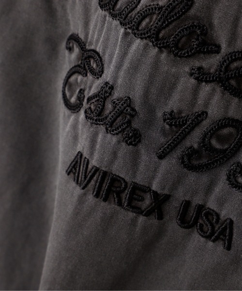 AVIREX（アヴィレックス）の「FADED WORK SHIRT "USAFA" / フェイド 半袖ワークシャツ / AVIREX / アヴィレックス（シャツ/ブラウス・メンズ・ブラウン/グリーン/チャコール/マスタード・MEDIUM/LARGE/X-LARGE/XX-LARGE）」の17枚目の写真