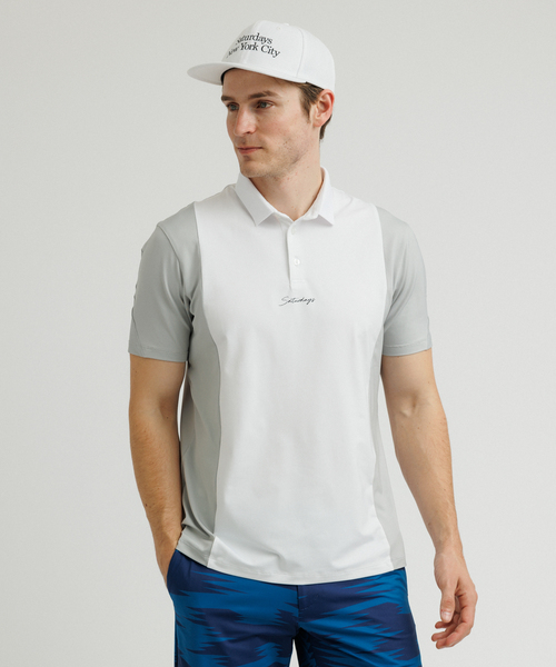 新品Saturdays Golf Saturdays NYC 半袖ポロシャツ/M Classic Polo Shirt S/S | Saturdays NYC Japan