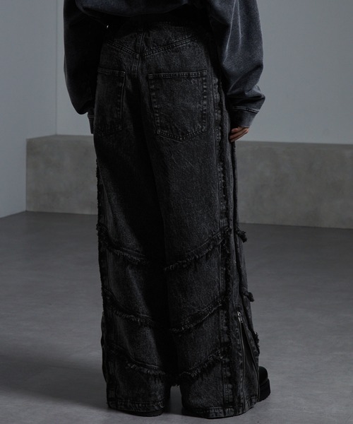 PEOPLESTYLE 生デニムパンツ バルーンジーンズ リジッド PEOPLESTYLE